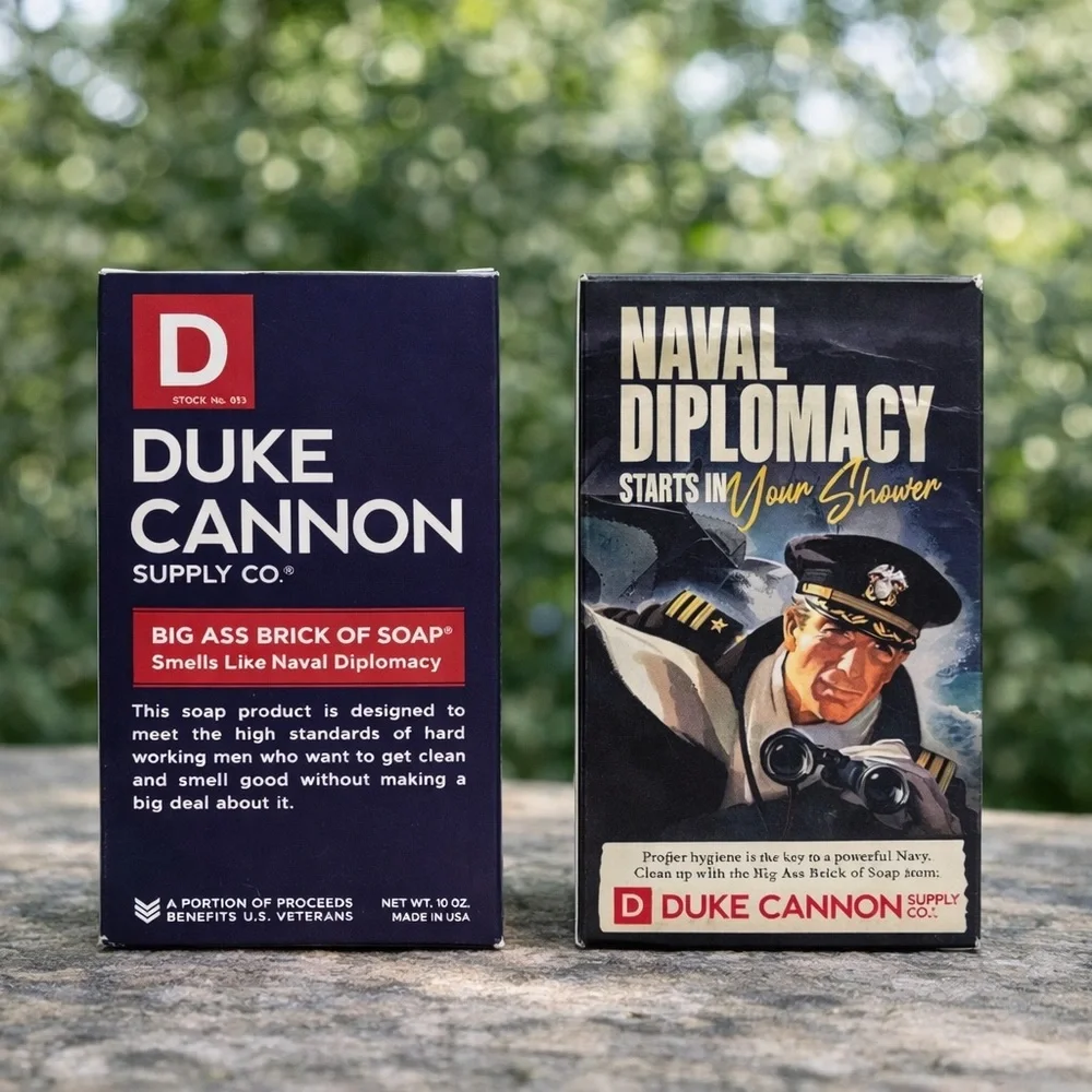 Duke Cannon Men’s Grooming Bundle Beer Soap + Thick Hair Shampoo Gift Set